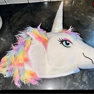 Colorful Unicorn Plush Hat